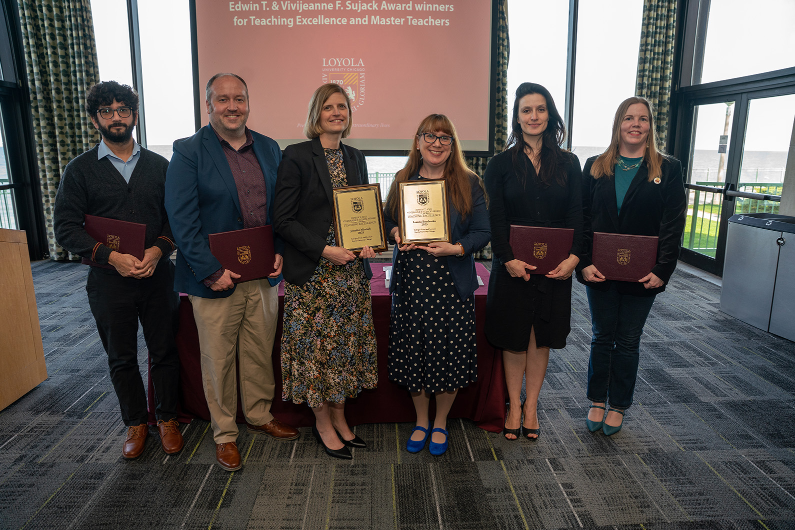six people hold awards